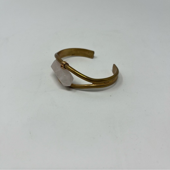 STATEMENT ROSE QUARTZ BRACELET - Picture 3 of 11